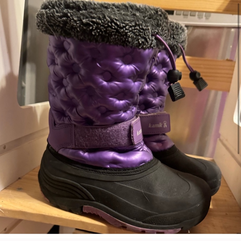 Kamik Purple Kids Snow Boots